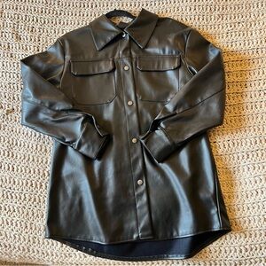 Steve Madden Faux Leather Jacket
